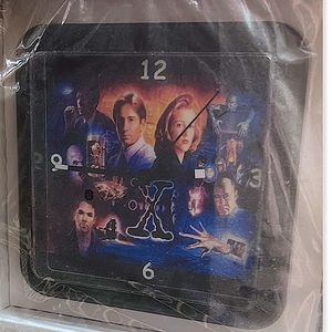 VTG The X Files Pinball Wall Clock